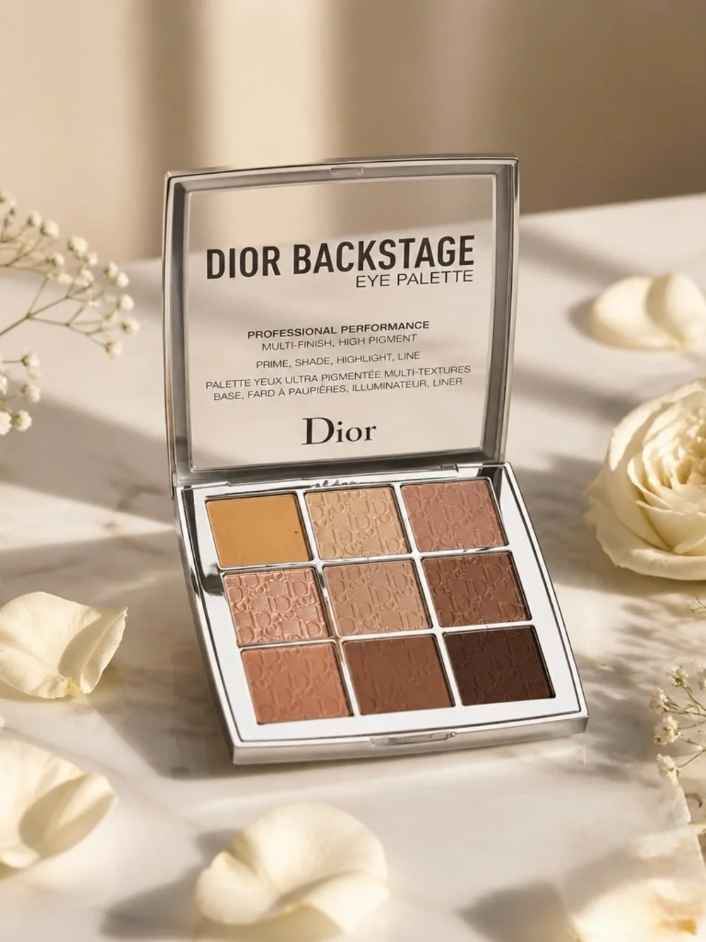 Dior Backstage Eye Palette - Beige, Tan & Brown Neutrals
